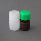 PE 8ml brown chemical leak-resistant plastic reagent bottle with wide mouth