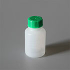 Plastic Wide Mouth Chemical Reagent Bottle,white body and green cap