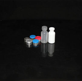 3ml PP material semitransparent plastic vial bottles with rubber cap