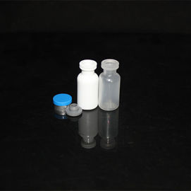 3ml PP material semitransparent plastic vial bottles with rubber cap