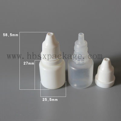 5ml  PE dropper bottles with childproof cap for e liquid plastic dropper bottle