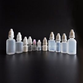 plastic dropper bottles ldpe childproof  cap 80ml white plastic bottles