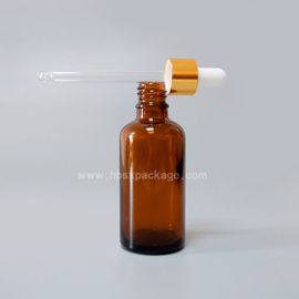 120ml child proof dropper plastic aluminium cap amber essential oil glass bottle from Shengxiang