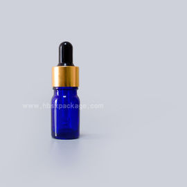 SXB-01 5ml blue essential oil Bottles empty glass bottles with button dropper pipette