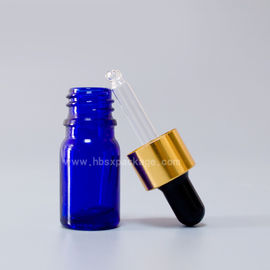 SXB-01 5ml blue essential oil Bottles empty glass bottles with button dropper pipette