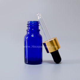 SXB-03 15ml blue essential oil Bottles empty glass bottles with button dropper pipette