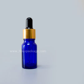 SXB-02 10ml 30ml 50ml 100ml blue Glass Essential Oil Bottle With Plastic Dropper