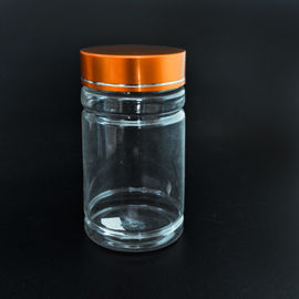 Health Care Food Different Size Screw Cap PET Clear Plastic Pill Bottles