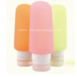 BPA Free Leak-proof Squeezable Silicone Travel Bottle for Shampoo and Soap/Travel Bottle