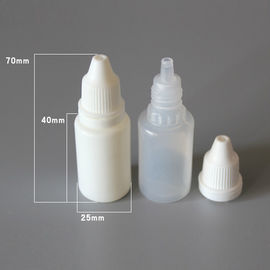 factory price hospital bottle squeezable plastic eye dropper bottle with tamper evident cap