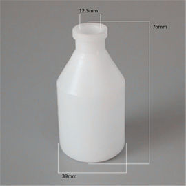 wholesale 50ml best selling Hebei Shengxiang  PE plastic medicine bottle with rubber stopper for vaccine injection