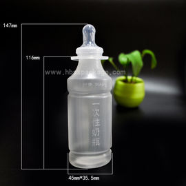 Wholesale PP Material BPA-free Disposable Baby Feeding Milk Bottles