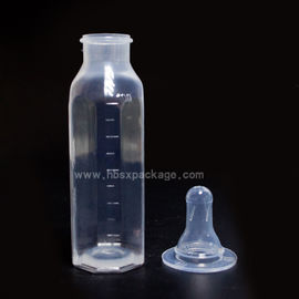 2017 new disposable 100ml feeding bottle for baby with silicone nipple