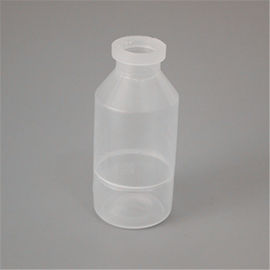 10ml 20ml PE vaccine plastic bottle with rubber stopper and flip off cap