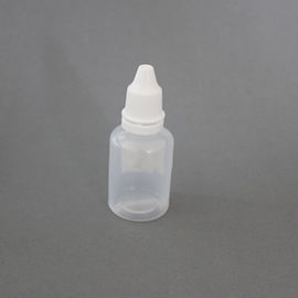 Flattened eye dropper bottle,plastic eye dropper bottle with tamper evident