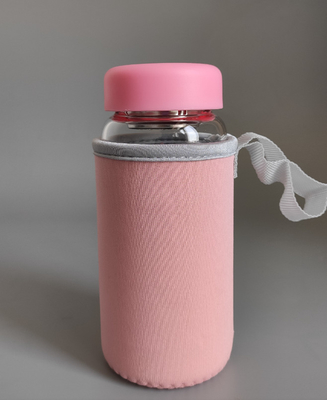 wholesale 350/450ml glass water bottle/hot sale water bottle/can be customized/glass mbottle/portable water bottle