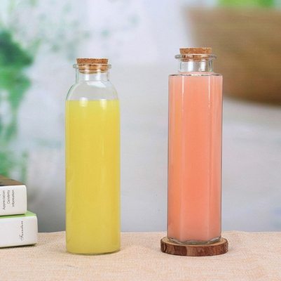 factory wholesale 350ml/500ml Juice bottle/beverage bottle/glass bottle/milk bottle/Customizable logo/