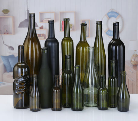 750ml red wine bottle/wine bottle/glass bottle/hot sale/support customization/empty glass bottle