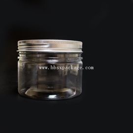 2017 new product well-sealed 600ml transparent candy jars with screw lid