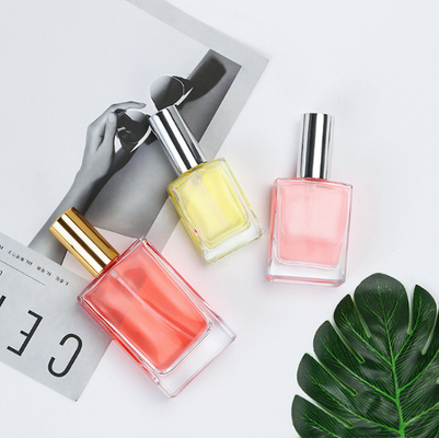 Elegant Round Glass Perfume Spray Bottles for Evening Wear Fragrance