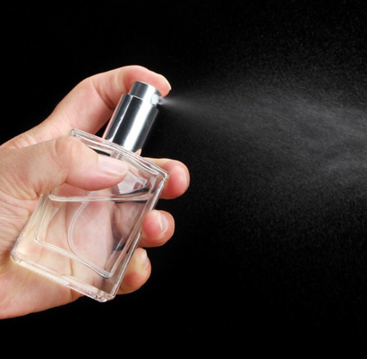 Elegant Round Glass Perfume Spray Bottles for Evening Wear Fragrance