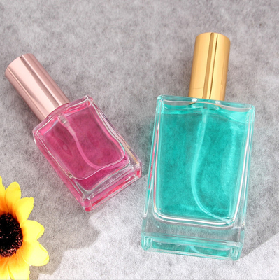 Elegant Round Glass Perfume Spray Bottles for Evening Wear Fragrance