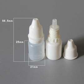 10ml ldpe soft eye plastic squeeze dropper bottle with red cap