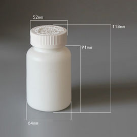 Hot sell 100/130/150/250/450g Plastic PE bottle for pharmacy solid medicine