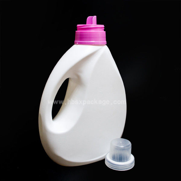New Empty Laundry Detergent Storage Plastic Bottl White Transparent Plastic Laundry Detergent Bottles Of 1L Size Plastic