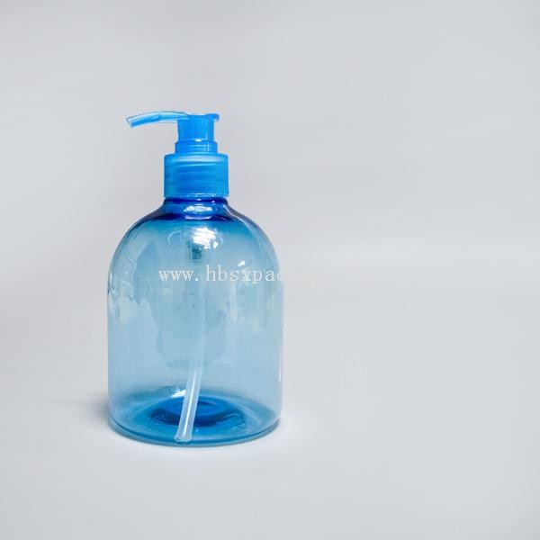 Hot sell in  may 500ml family size shampoo body lotion with the pump from Hebei Shengxiang