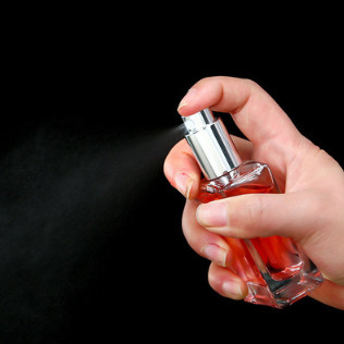 Botella de perfume de 30 ml/50 ml/100 ml/botella de cosméticos/botella de vidrio metálico/diseño portátil/logotipo personalizado/fabrica mayorista